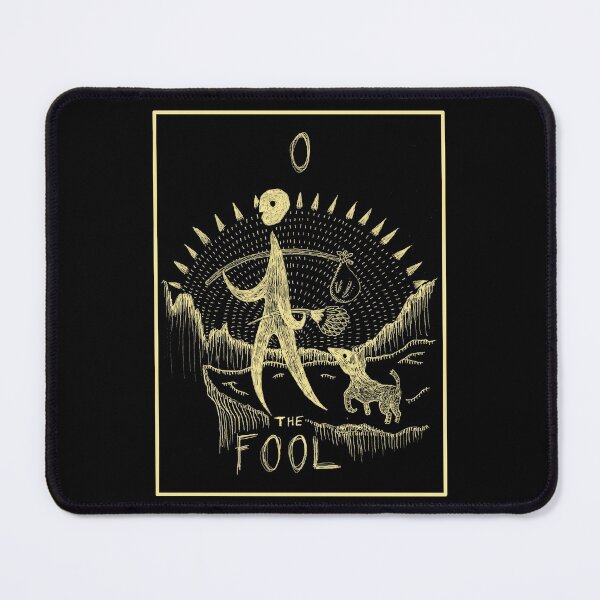 Item preview, The Fool 0 Tarot Card designed and sold by Owl-n-bear.