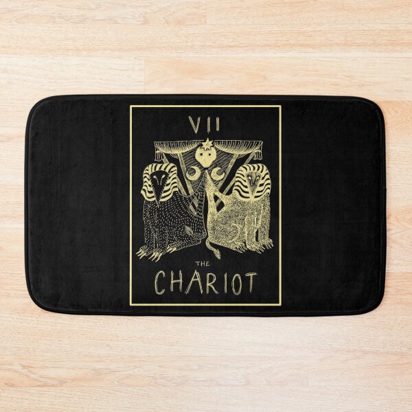 Item preview, The Chariot VII Tarot Card designed and sold by Owl-n-bear.