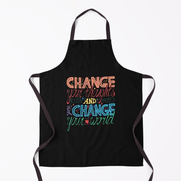 Item preview, CHANGE YOU THOUGHTS AND CHANGE YOUR WORLD designed and sold by FbCreative.