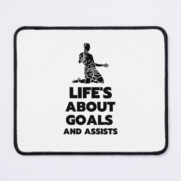 Item preview, Life's About Goals Soccer designed and sold by PiDesignn.