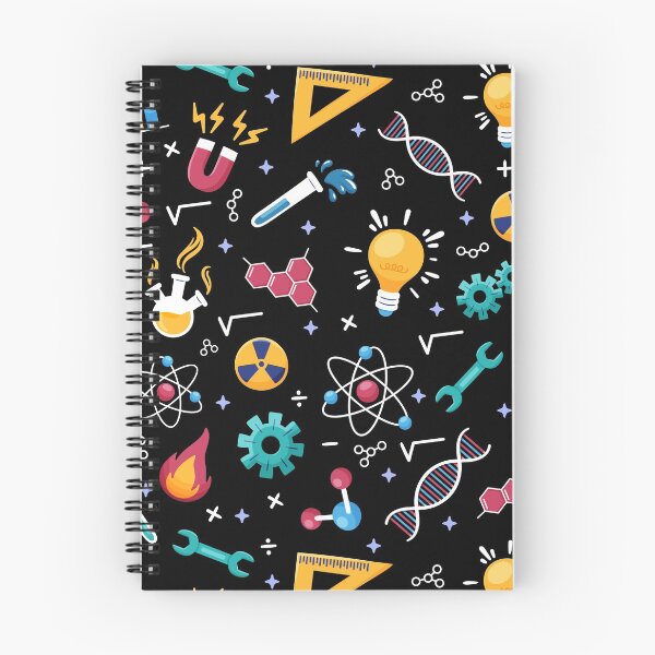 Item preview, STEM icons pattern: science, engineering, etc.  designed and sold by Happy Puppy Print On Demand.