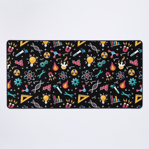 Item preview, STEM icons pattern: science, engineering, etc.  designed and sold by Happy Puppy Print On Demand.