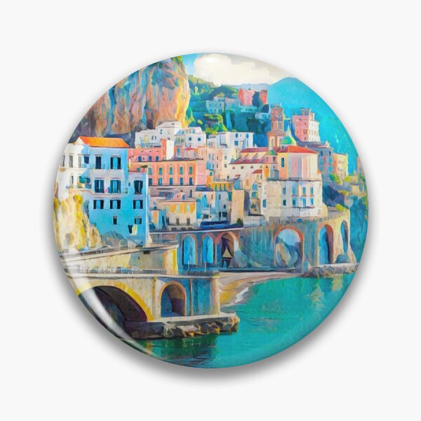 Item preview, Amalfi Coast Italy designed and sold by Sofia-Draws.