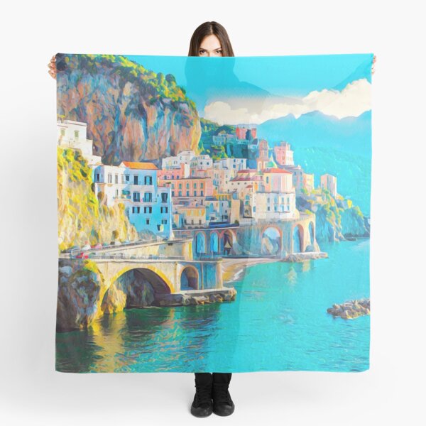 Item preview, Amalfi Coast Italy designed and sold by Sofia-Draws.