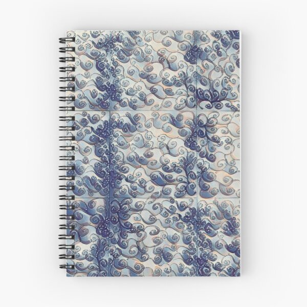 Item preview, Blue Swirl Textured Pattern designed and sold by Designs By YL.