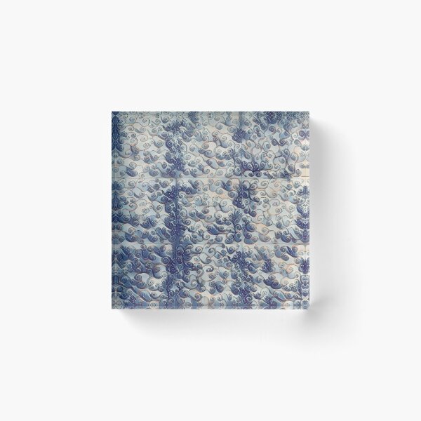 Item preview, Blue Swirl Textured Pattern designed and sold by Designs By YL.