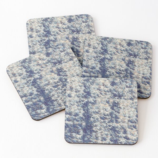 Item preview, Blue Swirl Textured Pattern designed and sold by Designs By YL.