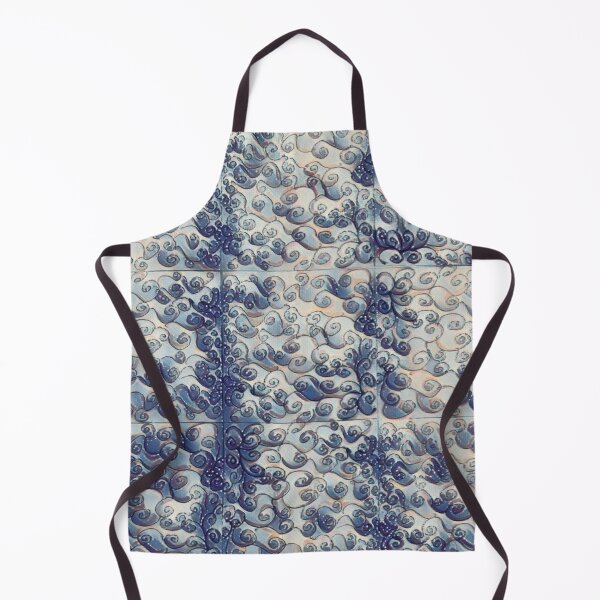 Item preview, Blue Swirl Textured Pattern designed and sold by Designs By YL.