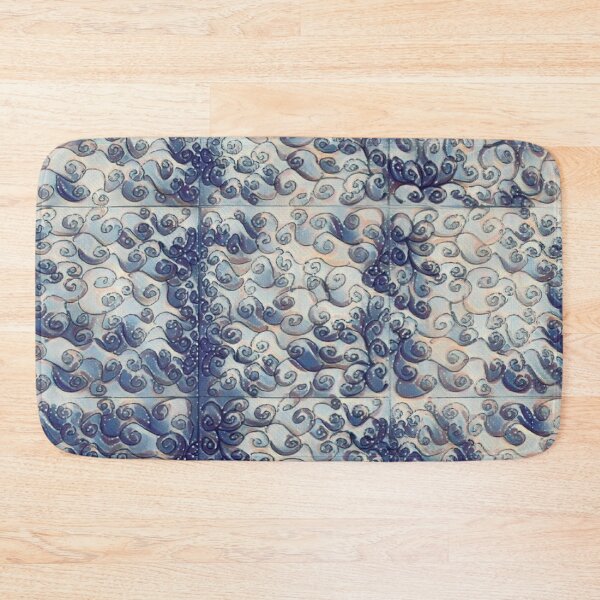 Item preview, Blue Swirl Textured Pattern designed and sold by Designs By YL.