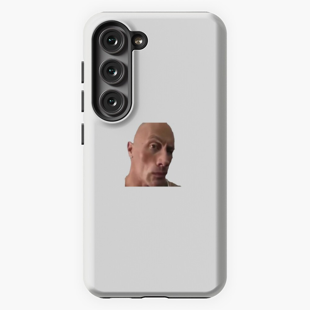 the rock sunglasses eyebrow meme iPhone Case for Sale by kamilesz
