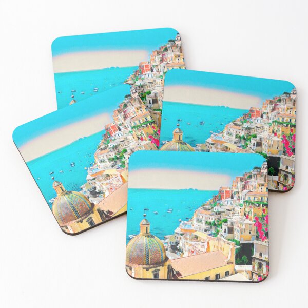 Item preview, Amalfi Coast View designed and sold by Sofia-Draws.