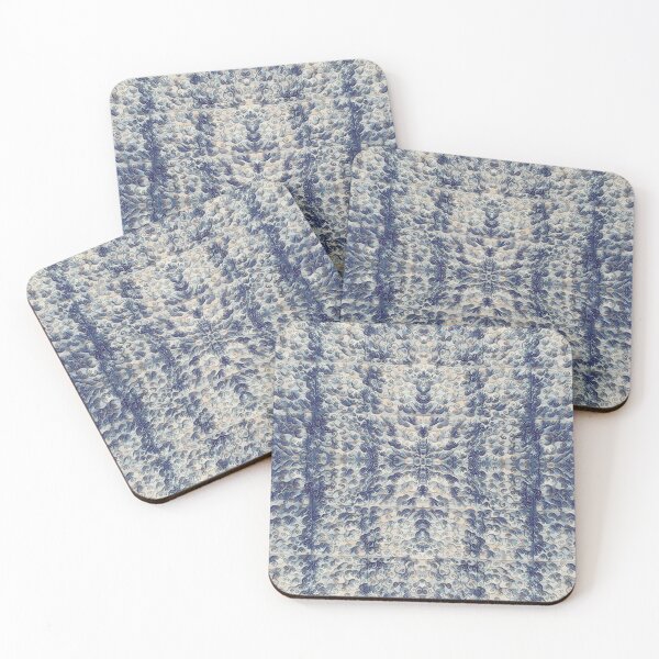 Item preview, Blue Kaleidoscope Textured Pattern  designed and sold by Designs By YL.