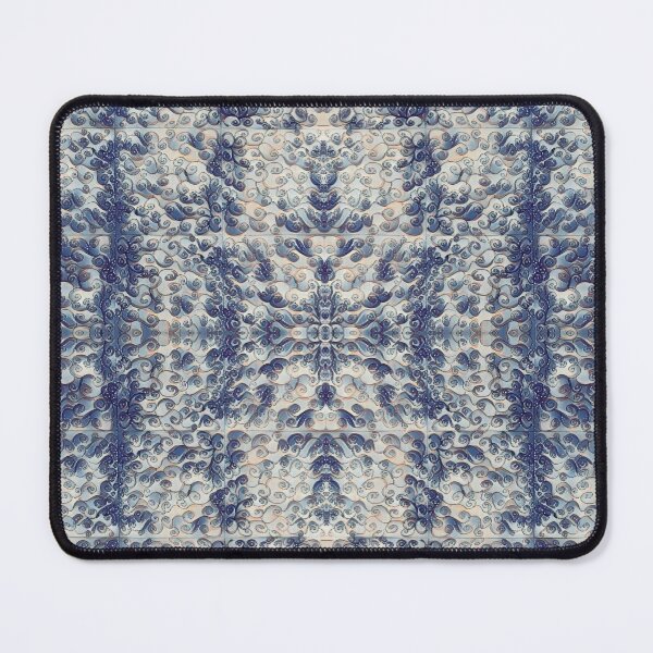 Item preview, Blue Kaleidoscope Textured Pattern  designed and sold by Designs By YL.