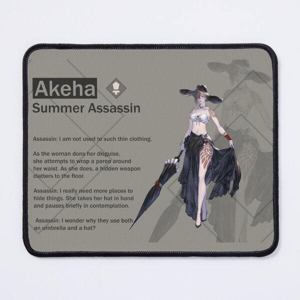 Item preview, Akeha - Summer Assassin (Nier Reincarnation) designed and sold by VelvetZone.