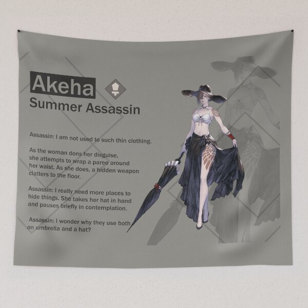 Item preview, Akeha - Summer Assassin (Nier Reincarnation) designed and sold by VelvetZone.