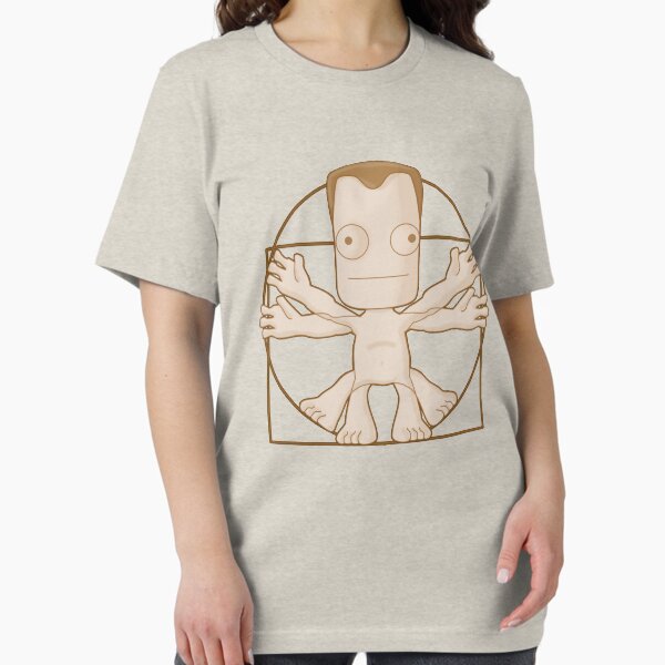 Aperçu de l'œuvre Vitruvian Kerbal créée et vendue par Jeff McDowall.