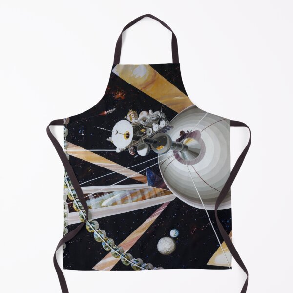 Item preview, NASA ARC Double O'Neill Cylinder Art designed and sold by bobbooo.