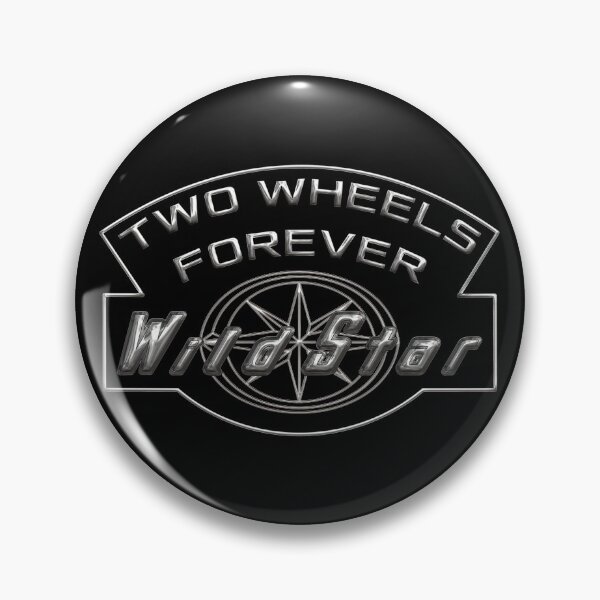 Item preview, Two Wheels Forever Wild Star designed and sold by KlaraBubble.