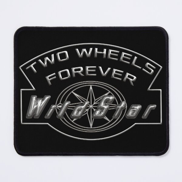 Item preview, Two Wheels Forever Wild Star designed and sold by KlaraBubble.