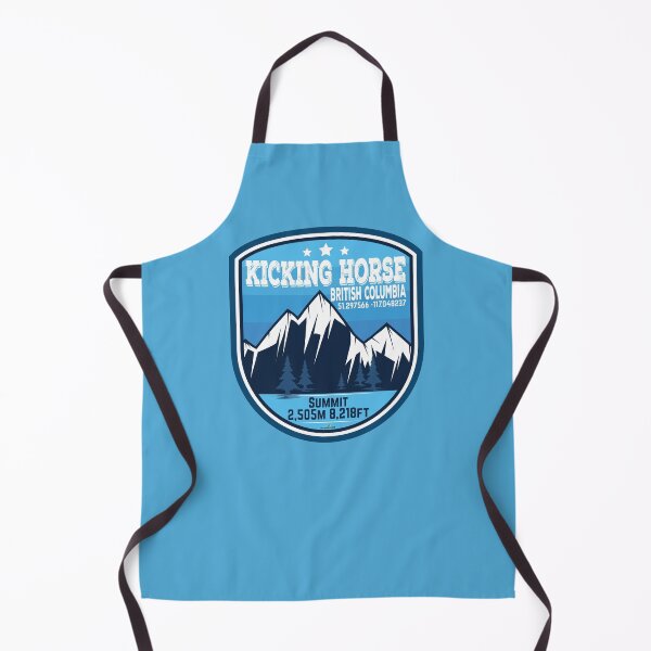 Item preview, Kicking Horse Ski Resort Canada Skiing Rockies Sticker T-Shirt 03 designed and sold by OuterShellUK.