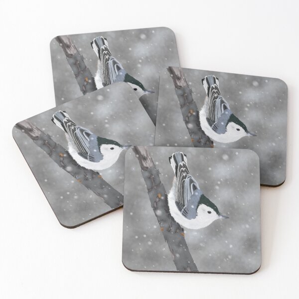 Item preview, White-breasted Nuthatch designed and sold by Heather  Hinam.
