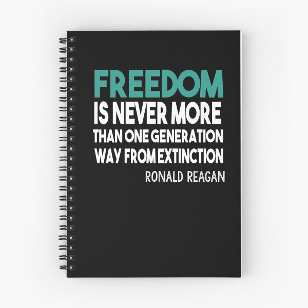 Item preview, La libertad de Ronald Reagan nunca está a más de una generación de distancia designed and sold by MyStyleStore4.