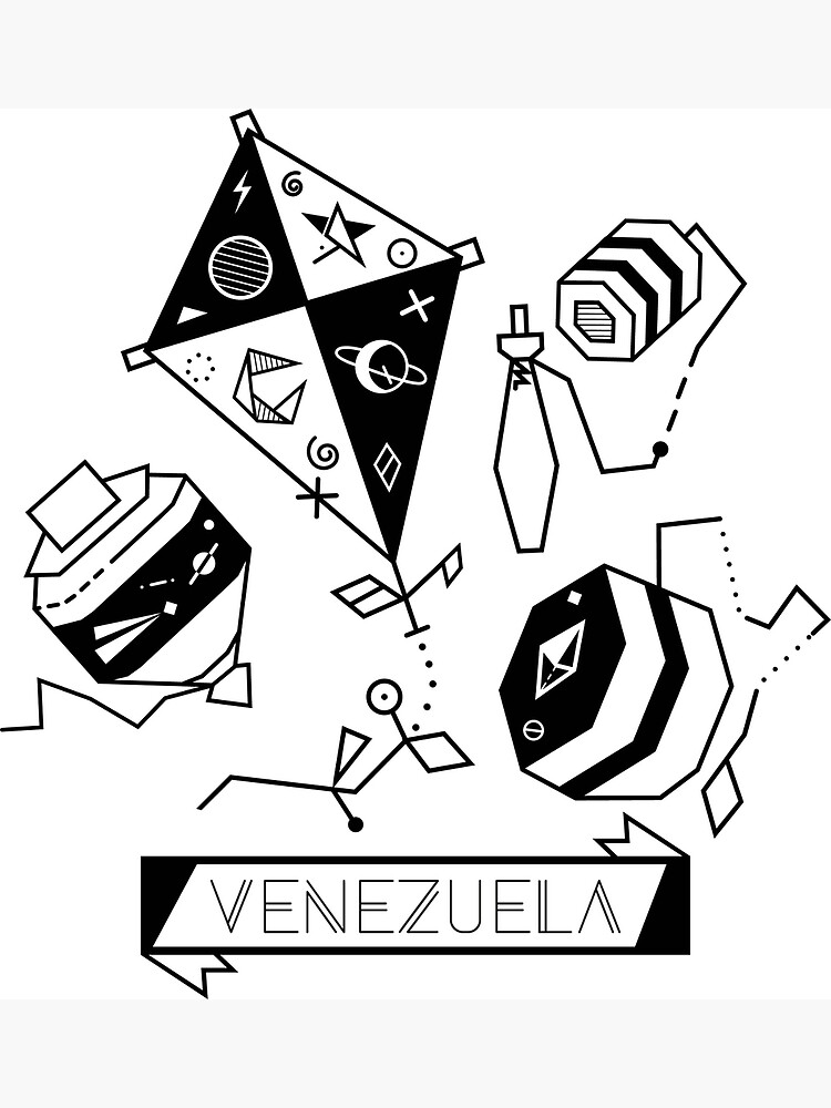 Dibujo Juguete Tradicional Venezolano Venezuelan Traditional Games