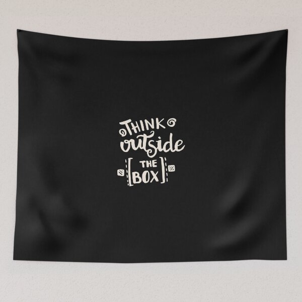Item preview, THINK OUTSIDE THE BOX designed and sold by FbCreative.