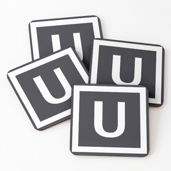 Item preview, Letter Tile U designed and sold by CyberCult Store.