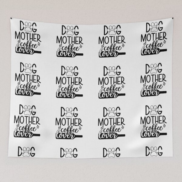 Item preview, Dog mother coffee lover designed and sold by PRB1989.