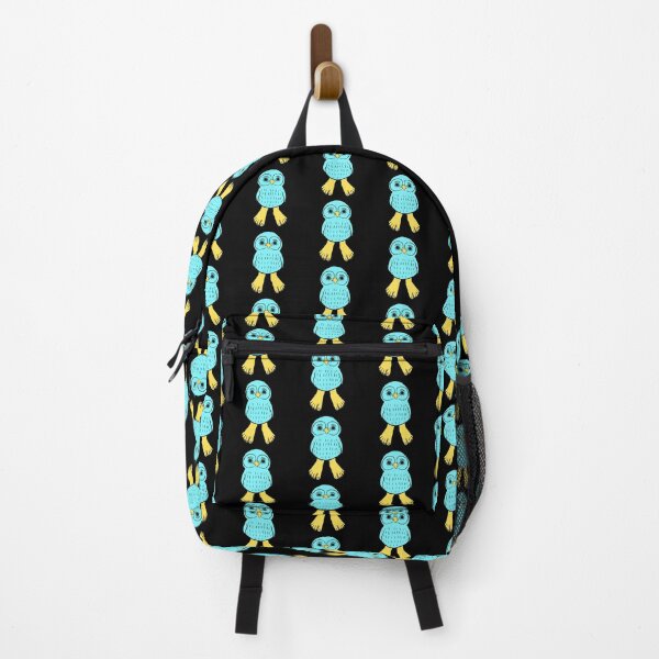 Item preview, Blue Owl with Human Feet designed and sold by Mochi-Merch.