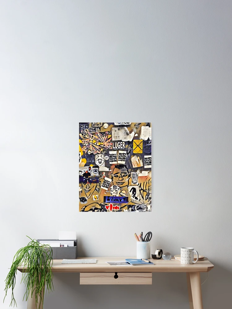 Thumbnail 2 von 3, Poster, Melbourne-Mauer designt und verkauft von RandaRubyRed.