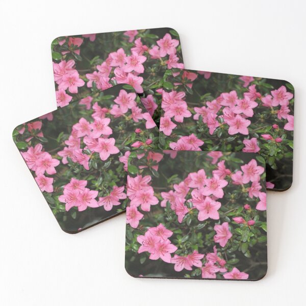 Item preview, Medium Pink Azalea Flower Night Time Bush designed and sold by JariHawk.