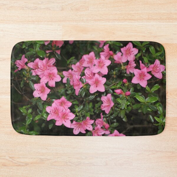 Item preview, Medium Pink Azalea Flower Night Time Bush designed and sold by JariHawk.
