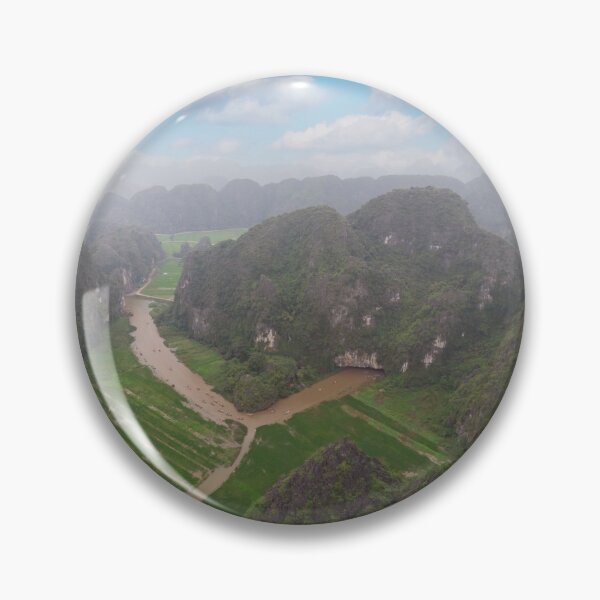 Item preview, Aerial view of Trang An from viewpoint Hang Mua designed and sold by Lukasz Szczepanski.