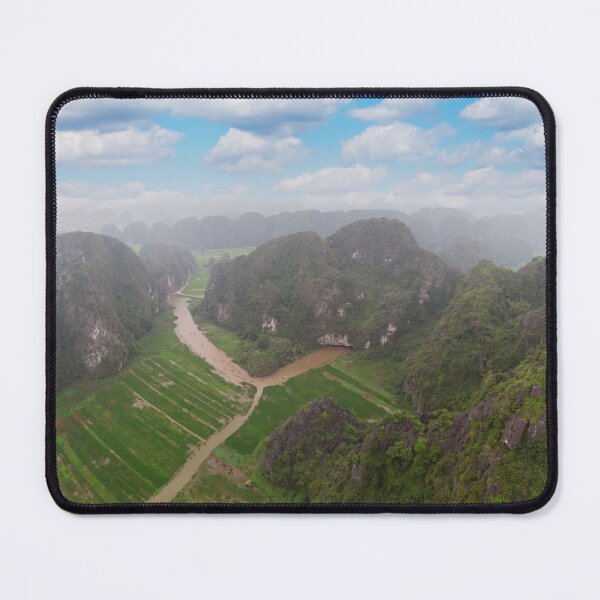 Item preview, Aerial view of Trang An from viewpoint Hang Mua designed and sold by Lukasz Szczepanski.