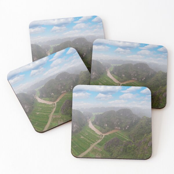 Item preview, Aerial view of Trang An from viewpoint Hang Mua designed and sold by Lukasz Szczepanski.