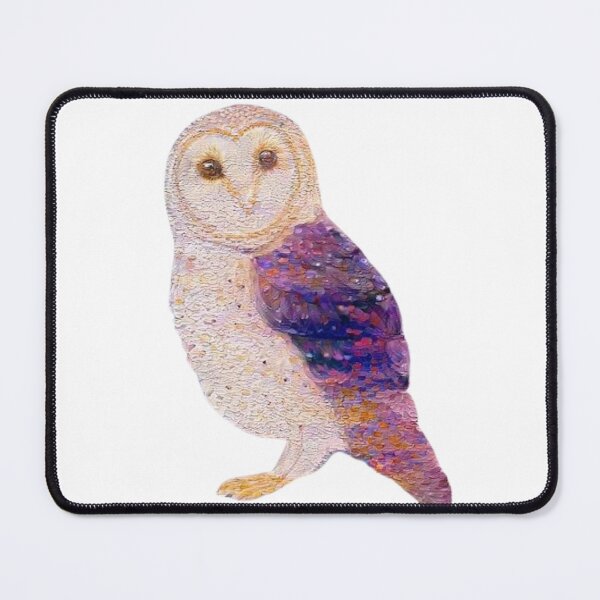 Item preview, Barn owl in pastel designed and sold by dreamincolor.
