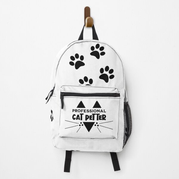 Item preview, Professional Cat Petter - White designed and sold by VicEllisArt.