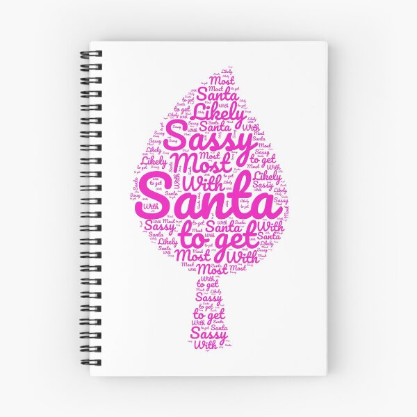 Item preview, Most Likely To Get Sassy With Santa, This Christmas 2022 designed and sold by Naked-Alien.