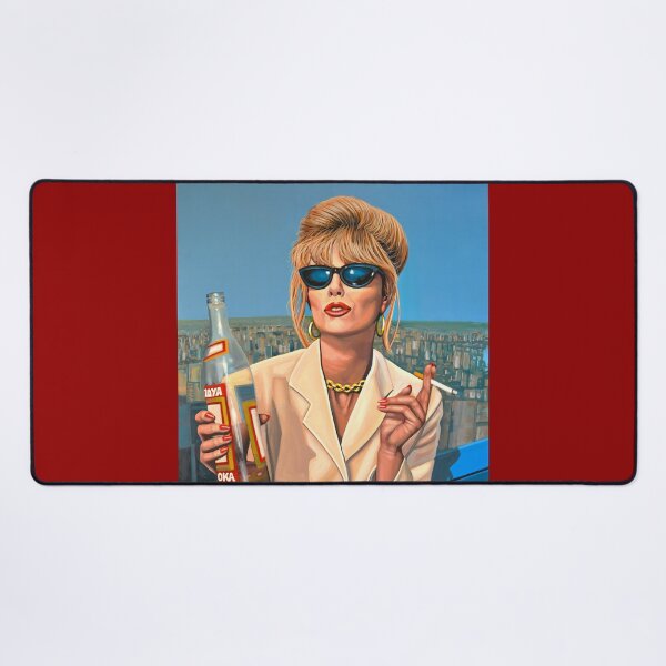 Item preview, Joanna Lumley as Patsy Stone painting designed and sold by PaulMeijering.