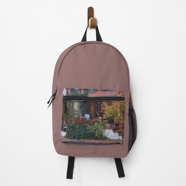Item preview, New Hope PA - Dining Out in Autumn designed and sold by Susan Savad.