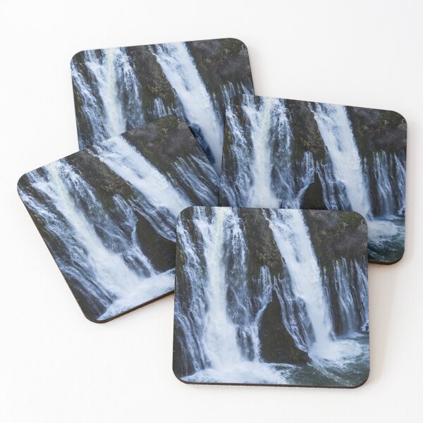 Item preview, The waterfall at MacArthur-Burney Falls Memorial State Park in California designed and sold by OrcaNature.