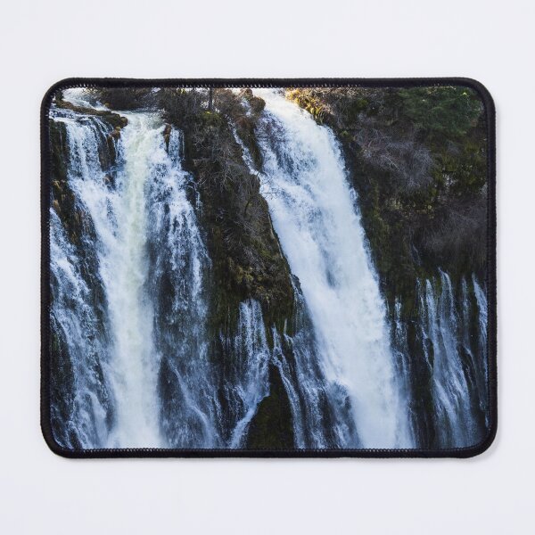 Item preview, The waterfall at MacArthur-Burney Falls Memorial State Park in California designed and sold by OrcaNature.