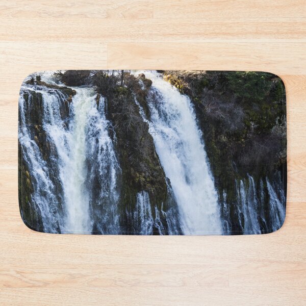 Item preview, The waterfall at MacArthur-Burney Falls Memorial State Park in California designed and sold by OrcaNature.