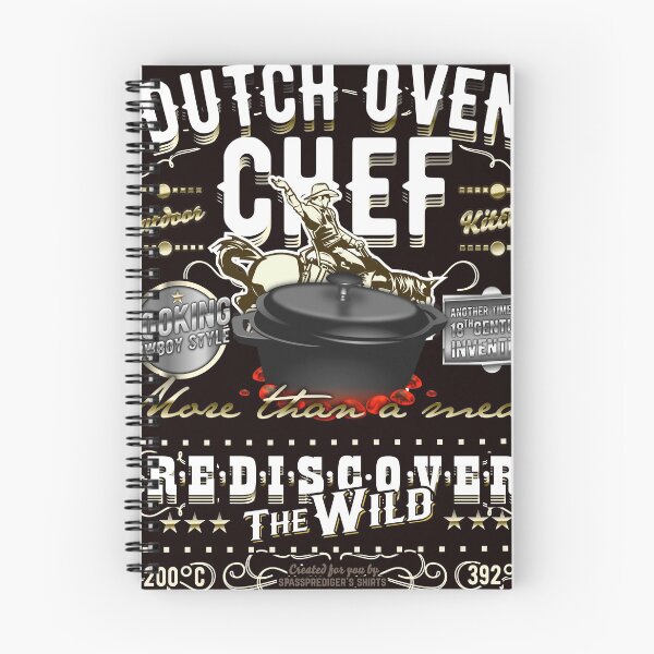 Item preview, Dutch Oven Chef Cowboy designed and sold by Spassprediger.