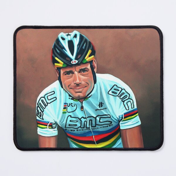 Item preview, Cadel Evans painting designed and sold by PaulMeijering.