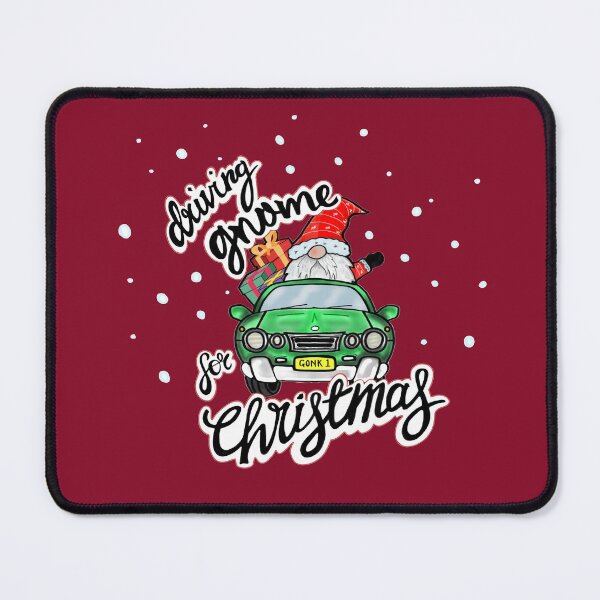 Item preview, Driving Gnome for Christmas, funny Gnome / Gonk In Hat, Merry Xmas, Graphic design gift, Classic T-Shirt designed and sold by Cursed-Creative.