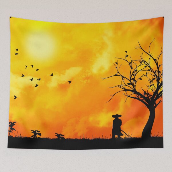 Item preview, Lone Samurai designed and sold by Carbon-Beaver.