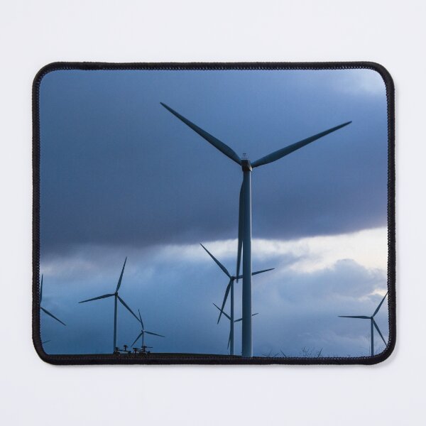 Item preview, A wind farm off California Rt. 12 near Rio Vista in Solano County, California designed and sold by OrcaNature.
